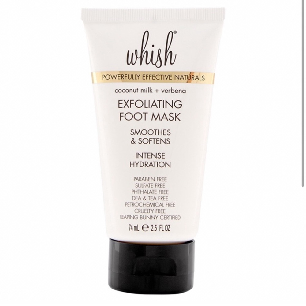 Whish - Coconut Milk‎ + Verbena Exfoliating Foot Mask